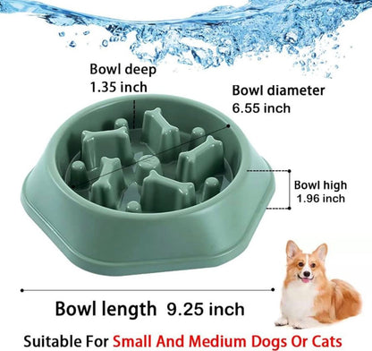 Slow Feeder Pet Bowl